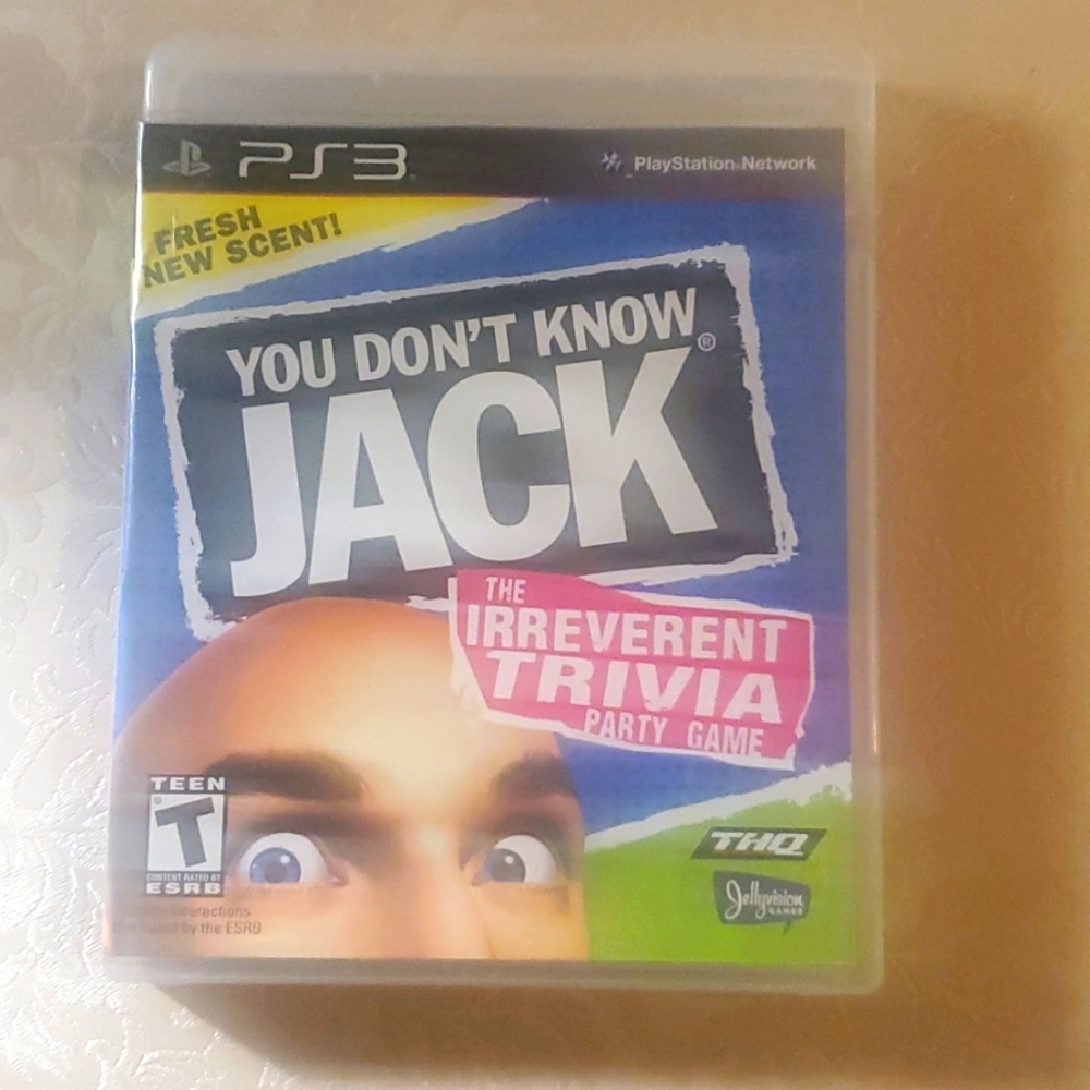 I don't know jack PS3 Video Game